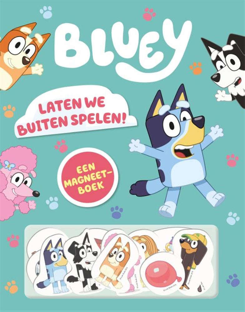 Afbeelding laden in galerijviewer, Bluey: laten we buiten spelen! magneetbo
