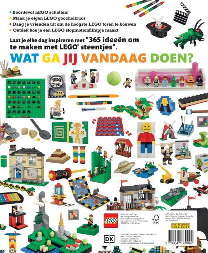Afbeelding laden in galerijviewer, 365 ideeën om te maken met lego steentje
