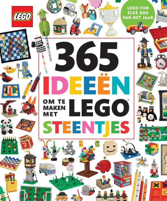 365 ideeën om te maken met lego steentje
