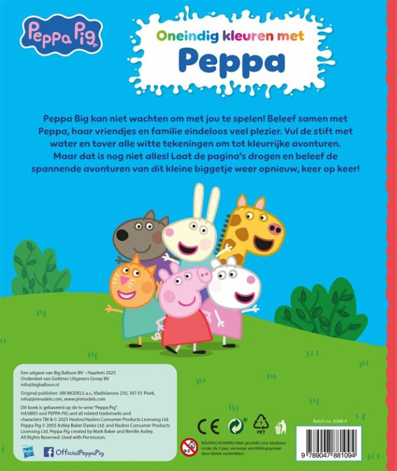 Afbeelding laden in galerijviewer, Oneindig kleuren met peppa 3+
