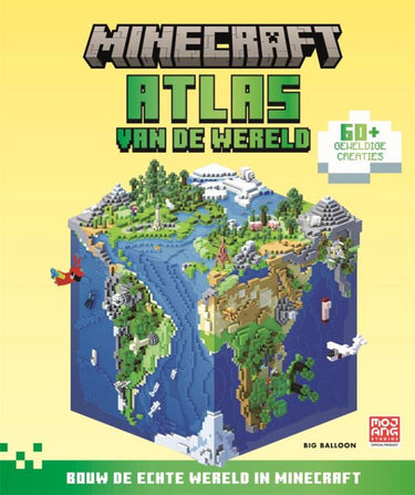 Gottmer uitgevers groep minecraft: atlas van de wereld 7+