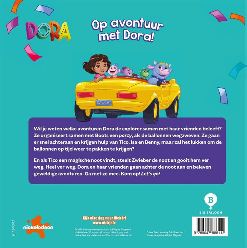 Afbeelding laden in galerijviewer, Verhalenboek: op avontuur met dora 3+
