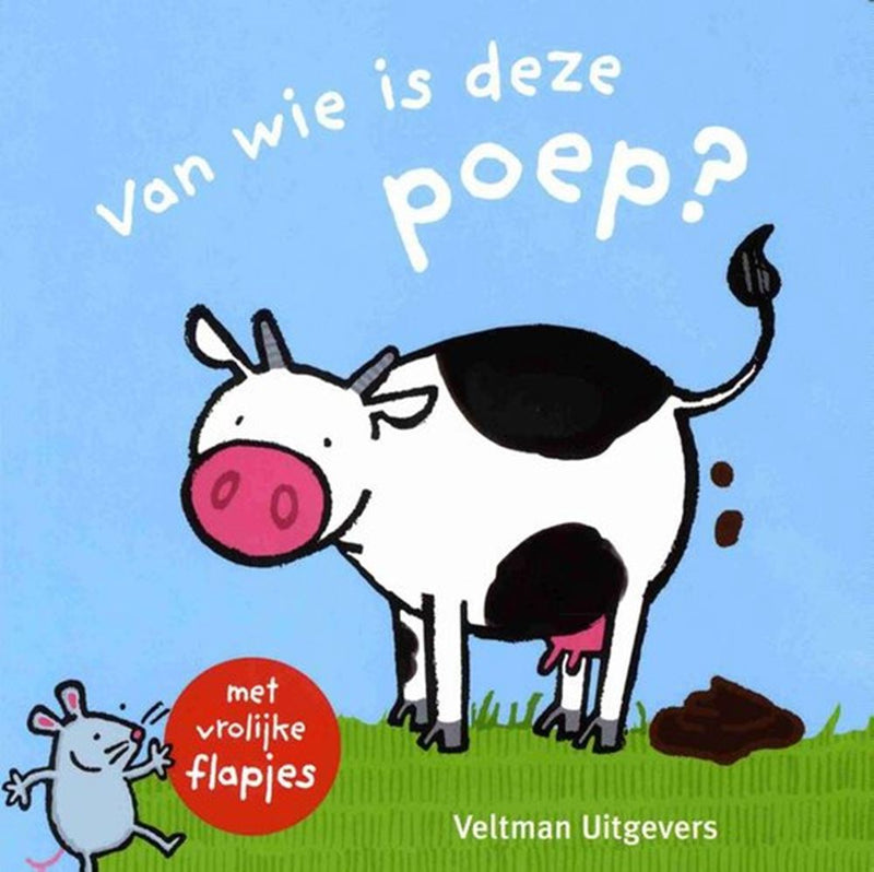 Afbeelding laden in galerijviewer, Van wie is deze poep (kartonboek). 1+
