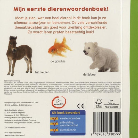 Mijn eerste dierenwoordenboek! 1+