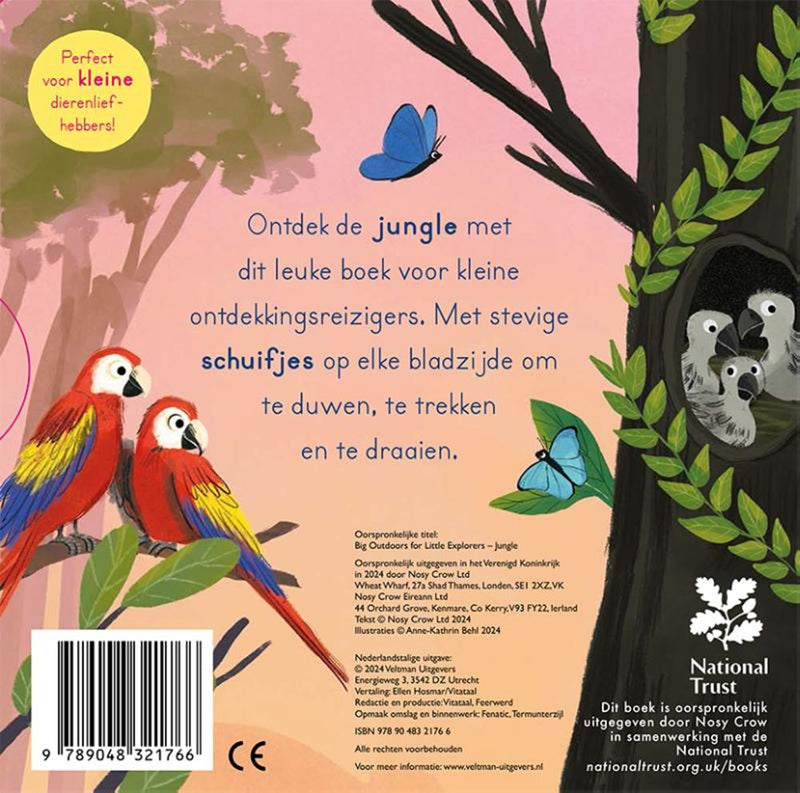 Afbeelding laden in galerijviewer, In de jungle - voor kleine ontdekkingsre
