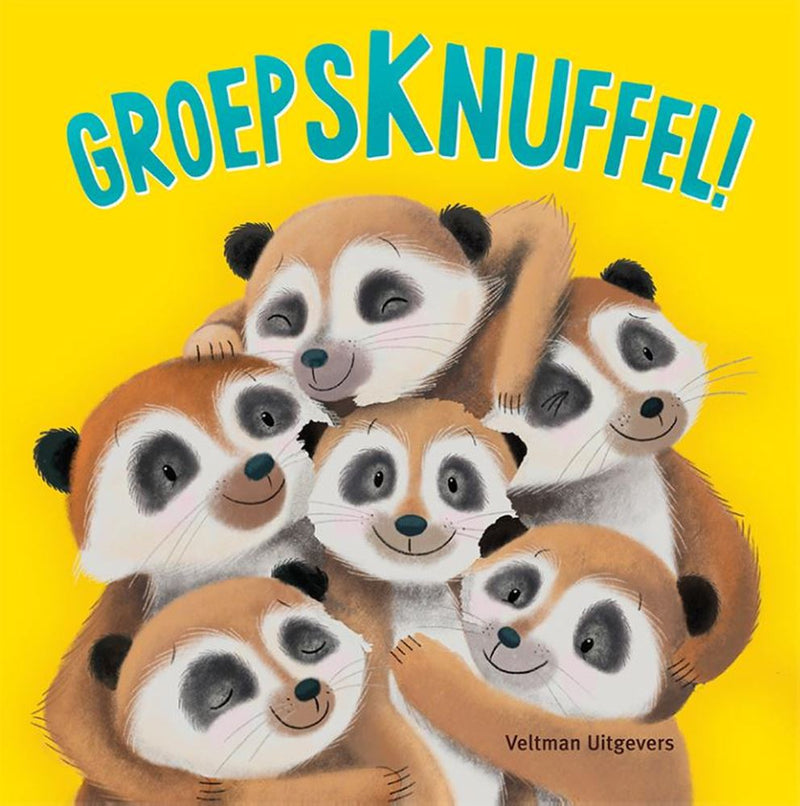 Afbeelding laden in galerijviewer, Groepsknuffel! kartonboek. 1+
