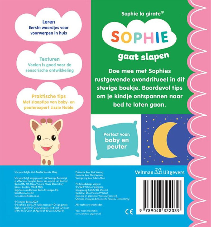 Afbeelding laden in galerijviewer, Sophie gaat slapen. kartonboek. 0+
