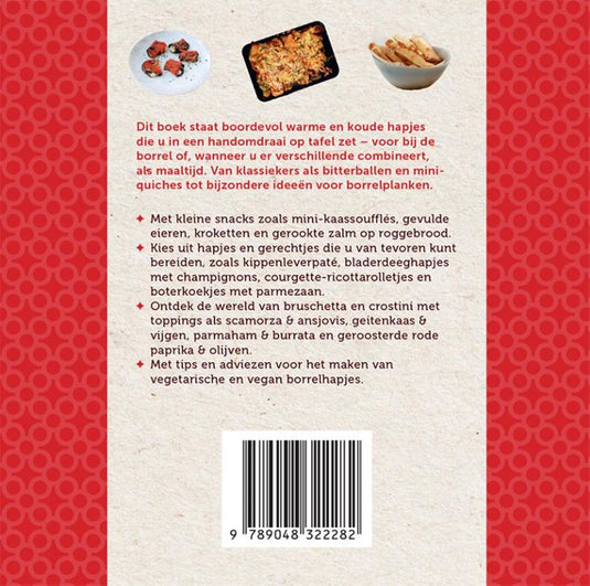 Kookboek: 500 borrelhapjes volwassene