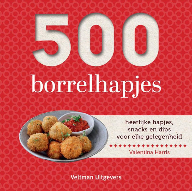Afbeelding laden in galerijviewer, Kookboek: 500 borrelhapjes volwassene
