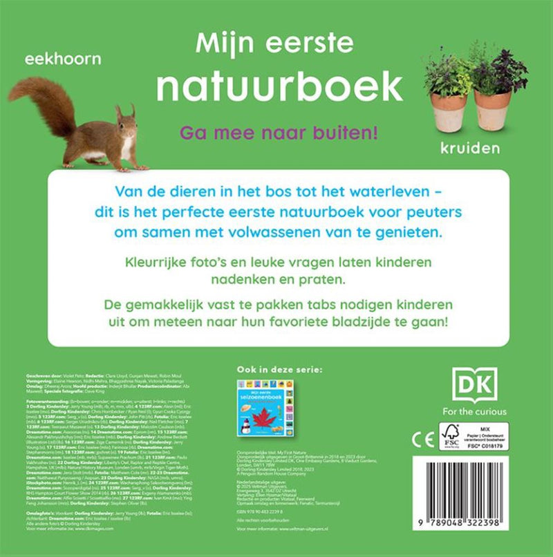 Afbeelding laden in galerijviewer, Mijn eerste natuurboek 0+
