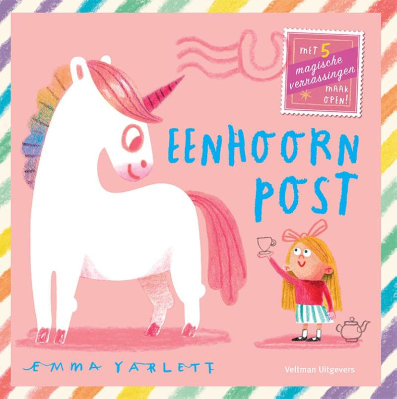 Afbeelding laden in galerijviewer, Prentenboek: eenhoornpost 3+
