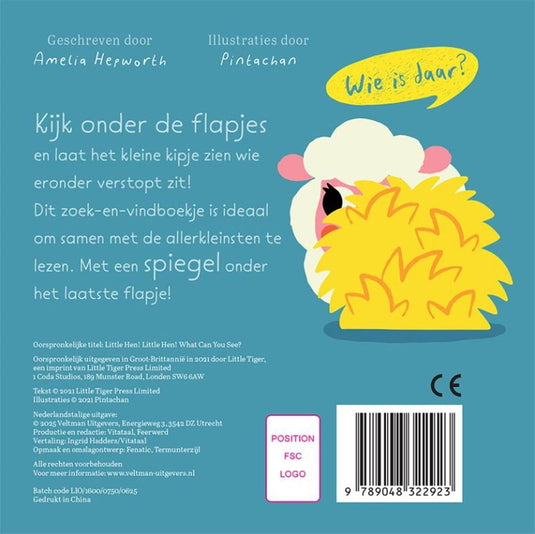 Flap:lief klein kipje, wat zie je daar?
