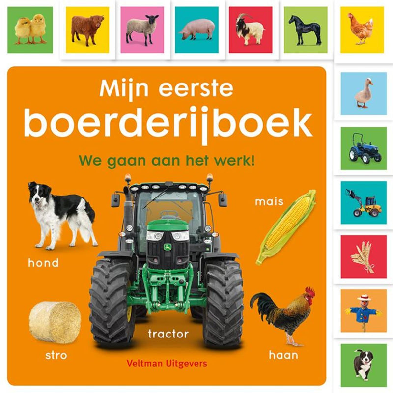 Afbeelding laden in galerijviewer, Kartonboek mijn eerste boerderijboek 0+
