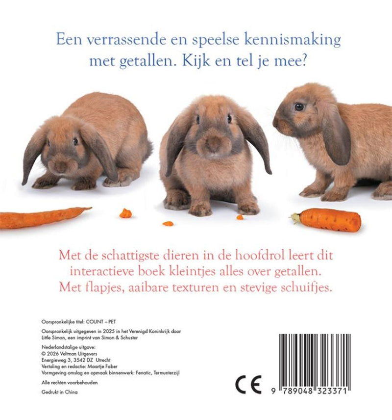 Afbeelding laden in galerijviewer, Kartonboek tellen - dieren 1+
