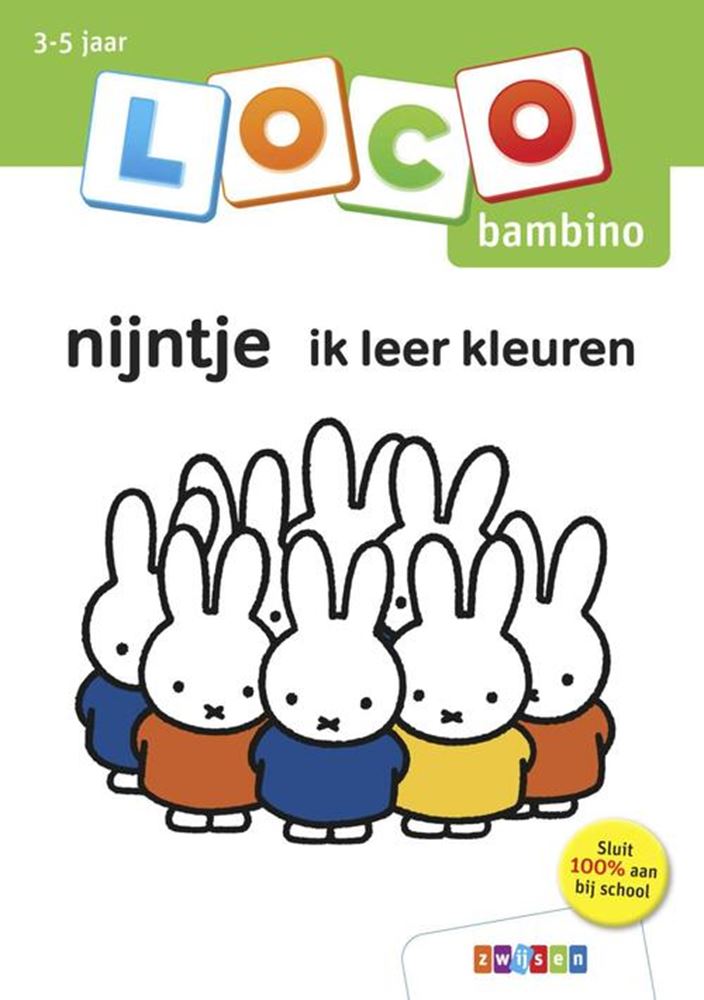 Afbeelding laden in galerijviewer, Loco bambino nijntje, ik leer kleuren. 3
