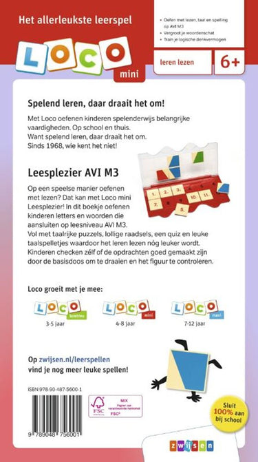 Wpg uitgevers loco mini leesplezier avi m3 6+