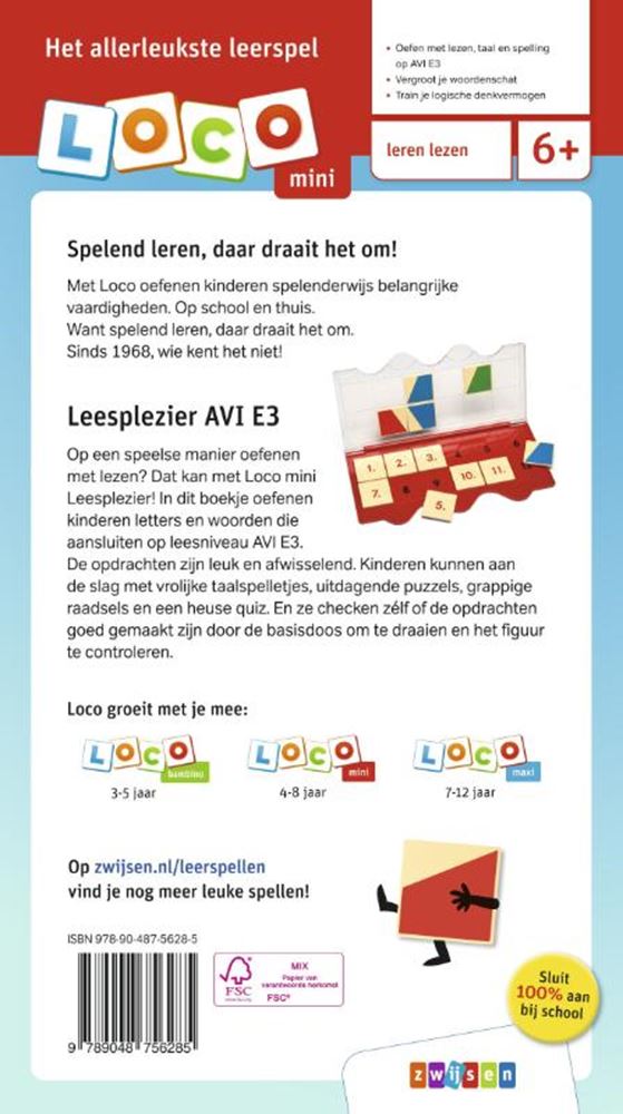 Afbeelding laden in galerijviewer, Wpg uitgevers loco mini leesplezier avi e3
