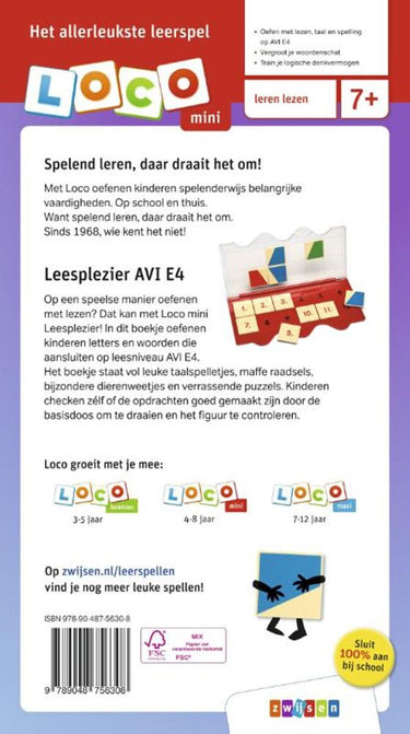 Wpg uitgevers loco mini leesplezier avi e4 7+