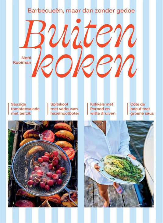 Kookboek: buiten koken volwassene