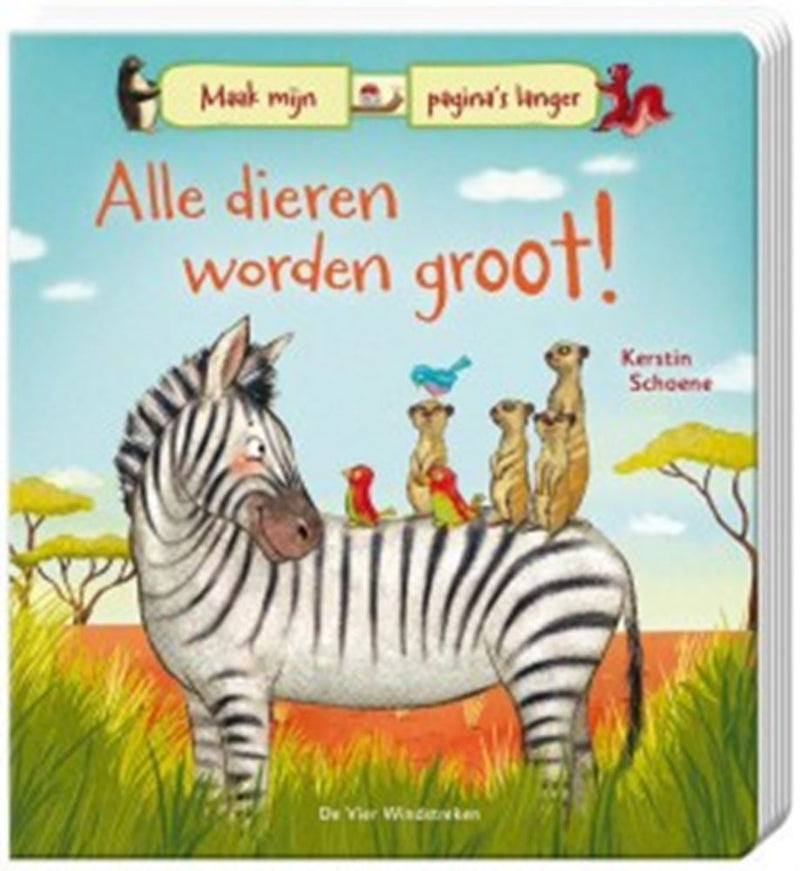 Afbeelding laden in galerijviewer, Alle dieren worden groot (uitschuifboek)
