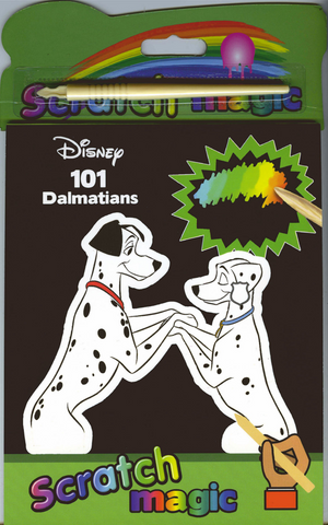 Boek specials nederland bv walt disney magic scratch blok - 101 dalmatiers