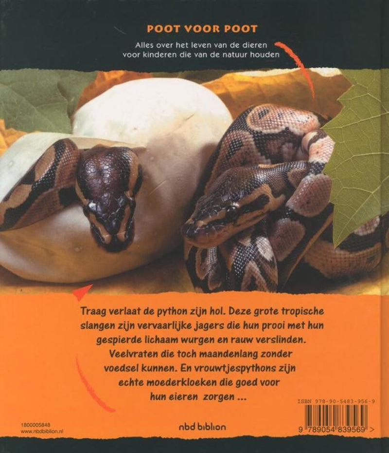 Afbeelding laden in galerijviewer, Poot voor poot: pythons. 8+
