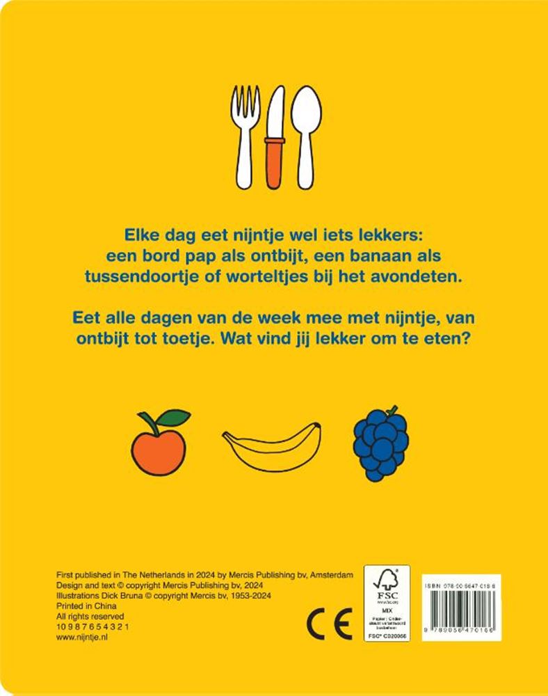 Afbeelding laden in galerijviewer, Wat eet nijntje vandaag? kartonboekje.1+
