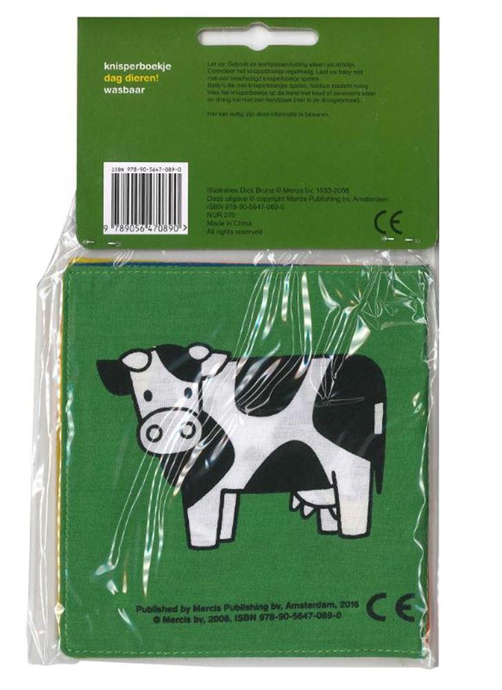 Afbeelding laden in galerijviewer, Knisperboekje: dag dieren. 0+
