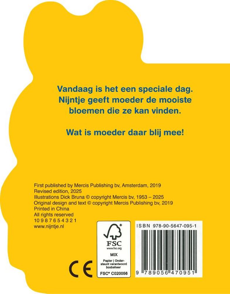 Afbeelding laden in galerijviewer, Kartonboekje: nijntje en moeder. 1+
