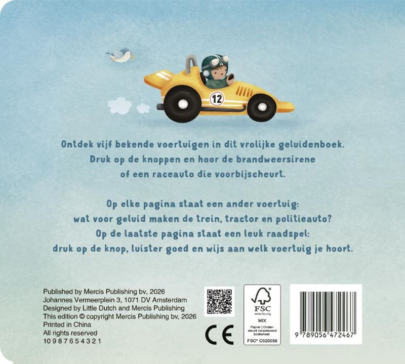 Afbeelding laden in galerijviewer, Mijn geluidenboek - voertuigen 1+
