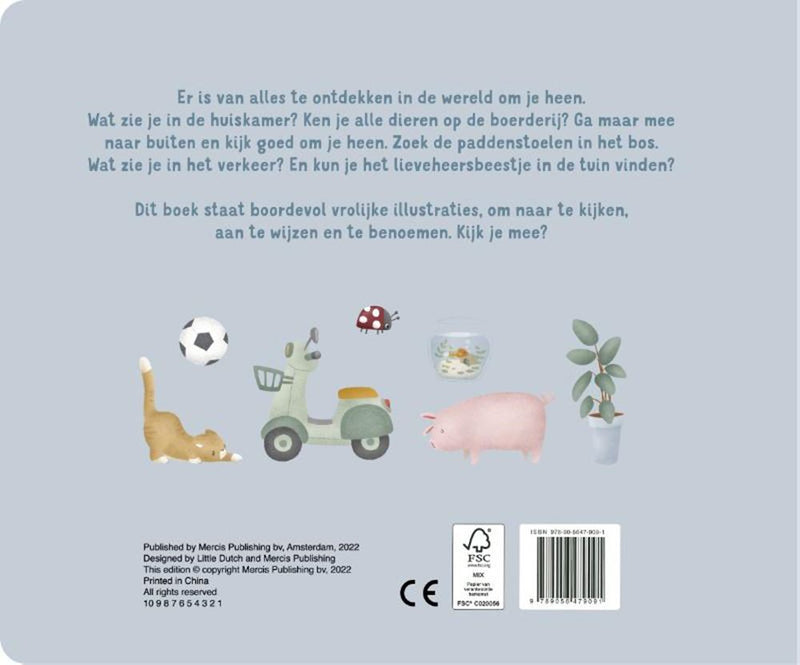 Afbeelding laden in galerijviewer, Little dutch de wereld om je heen. 1+
