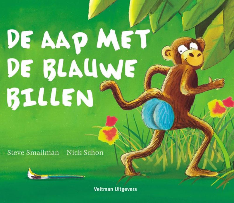 Afbeelding laden in galerijviewer, De aap met de blauwe billen. 4+
