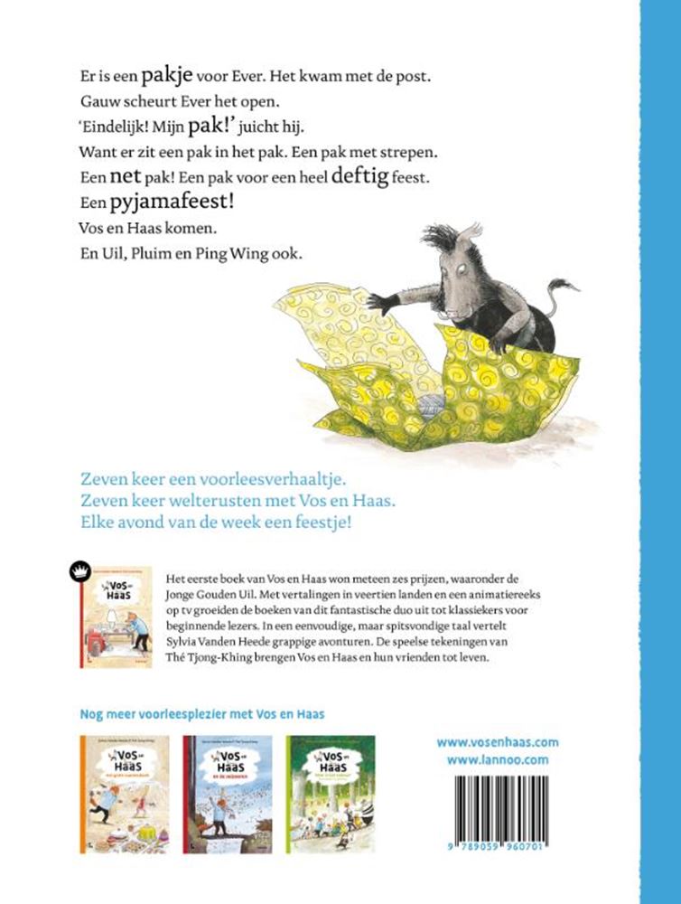 Afbeelding laden in galerijviewer, Het grote bedboek van vos en haas 3+
