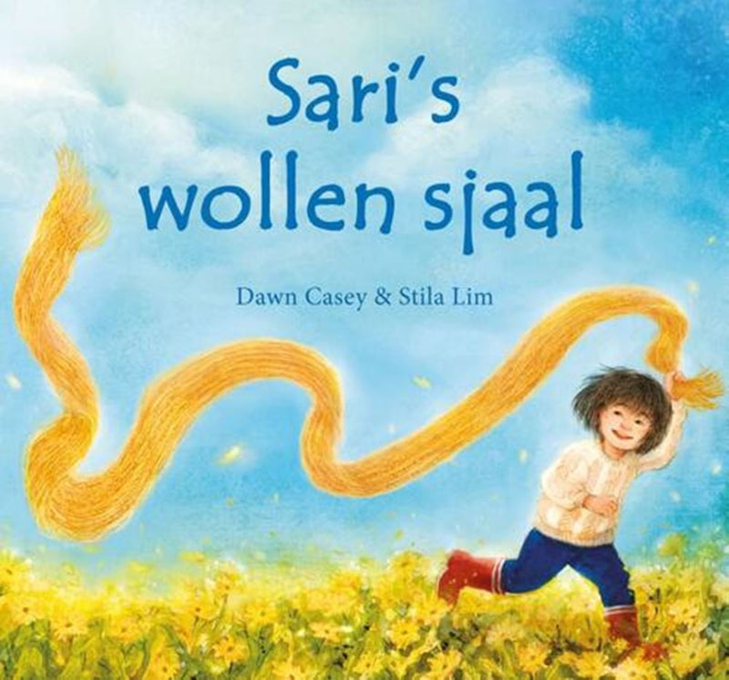 Afbeelding laden in galerijviewer, Sari's wollen sjaal. 4+

