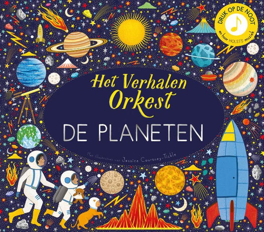 Het verhalen orkest: de planeten 3+