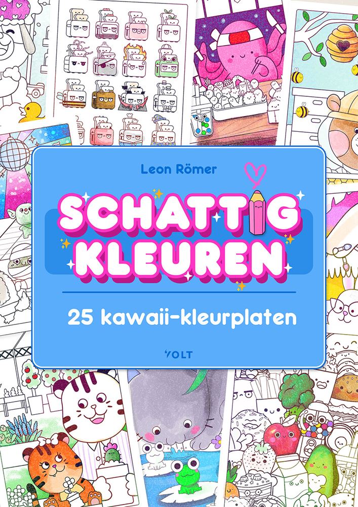 Afbeelding laden in galerijviewer, Kawaii: schattig kleuren. 4+
