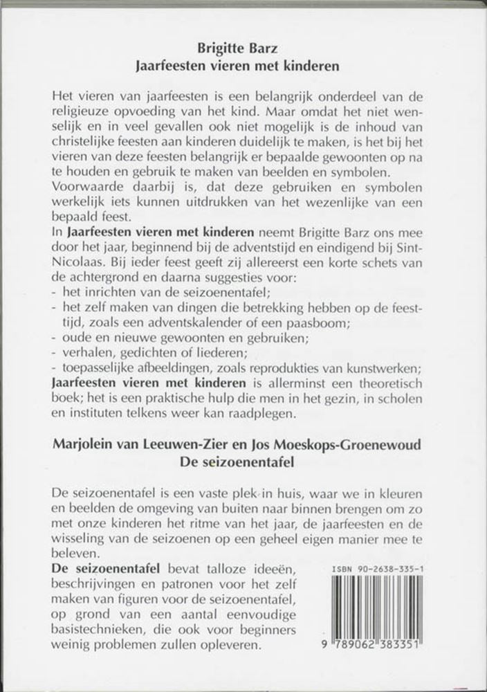 Afbeelding laden in galerijviewer, Jaarfeesten vieren met kinderen (pb)
