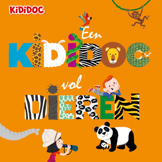 Kartonboek: een kididoc vol dieren. 4+