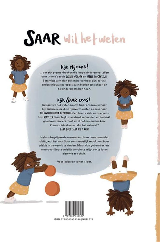 Prentenboek: saar wil het weten 4+