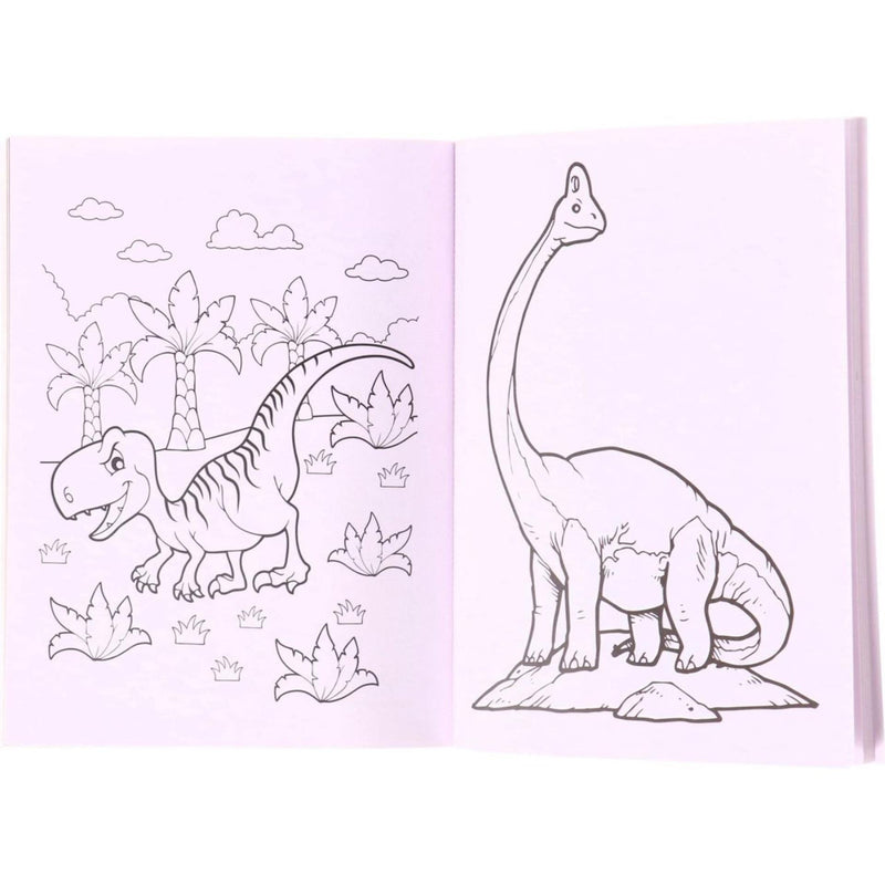Afbeelding laden in galerijviewer, Mijn leukste dino kleurboek 48 pagina's
