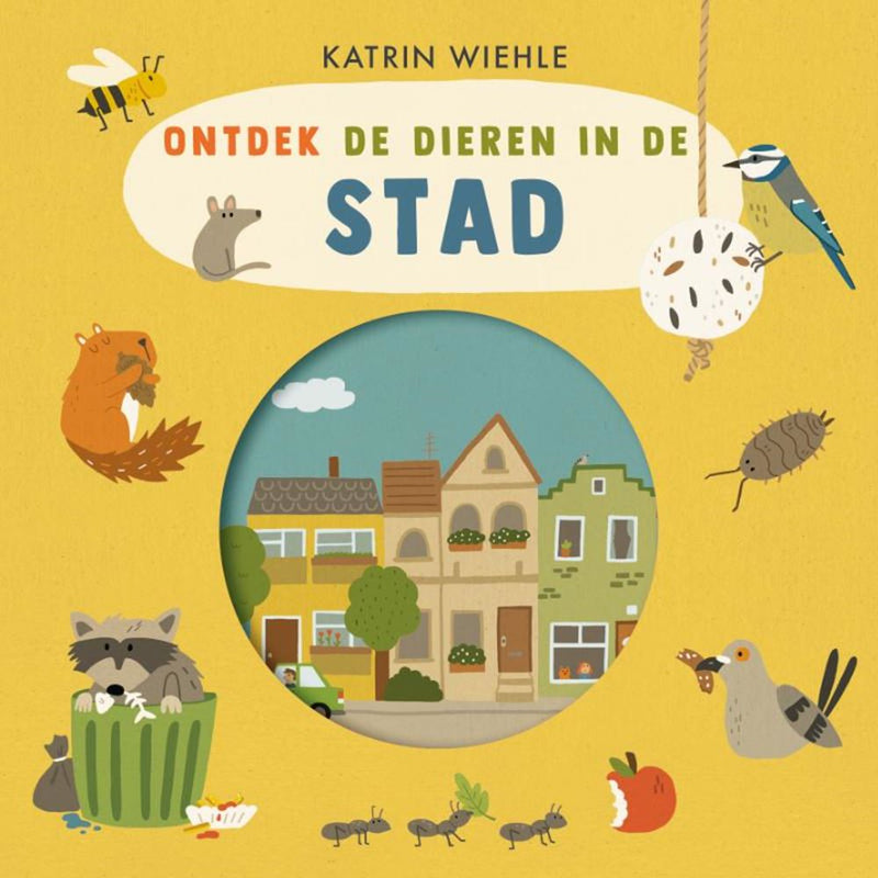 Afbeelding laden in galerijviewer, Kartonboek: dieren in de stad 3+
