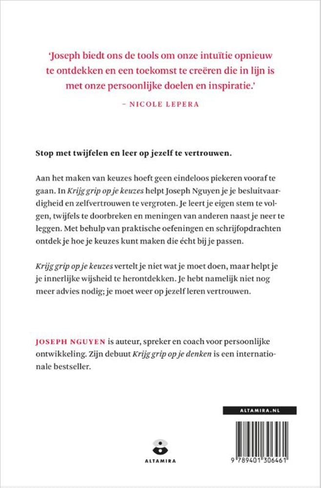 Afbeelding laden in galerijviewer, Krijg grip op je keuzes -
