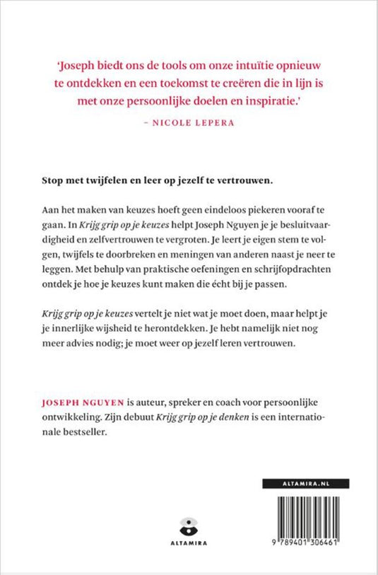 Krijg grip op je keuzes -