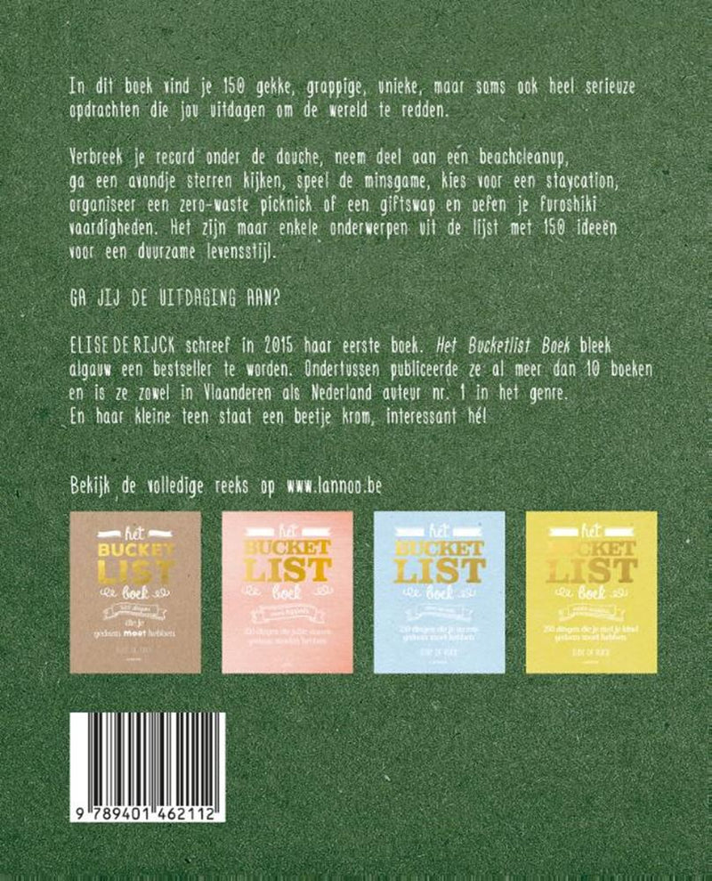 Afbeelding laden in galerijviewer, Het bucketlistboek voor een groene werel

