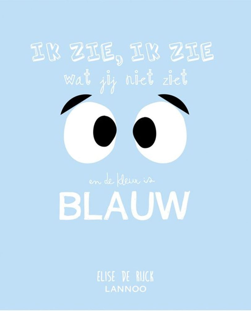Afbeelding laden in galerijviewer, Ik zie, ik zie wat jij niet; blauw
