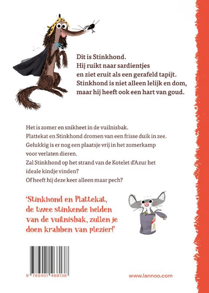 Afbeelding laden in galerijviewer, Stinkhond aan het strand 6+
