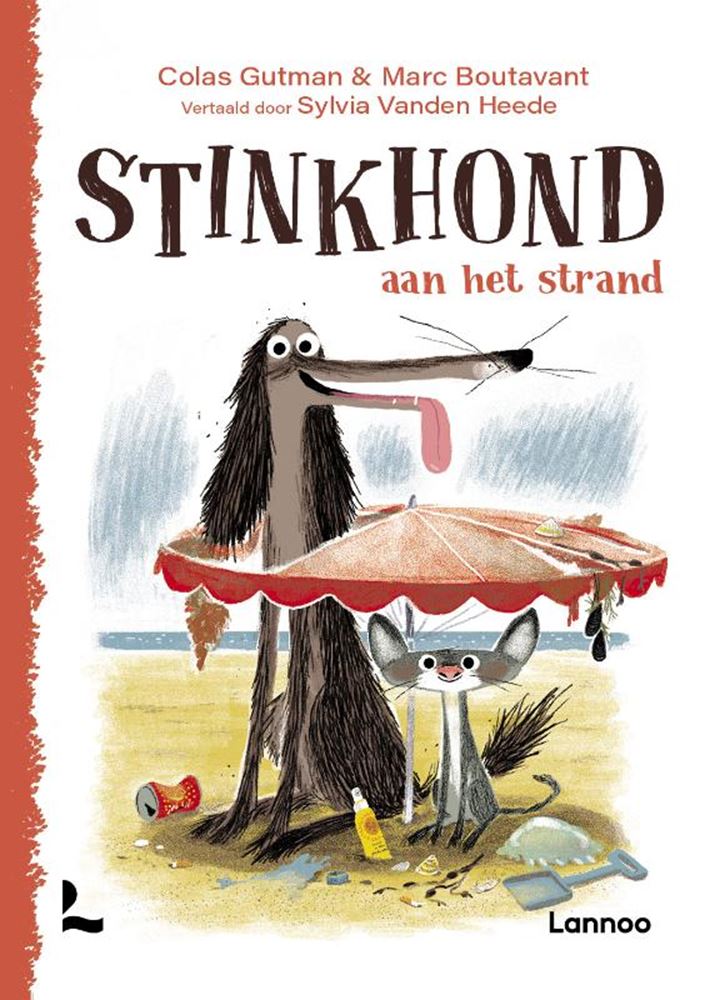 Afbeelding laden in galerijviewer, Stinkhond aan het strand 6+
