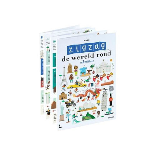 Zigzag- de wereld rond. 6+