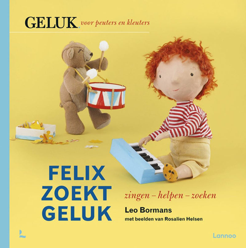 Afbeelding laden in galerijviewer, Felix zoekt geluk zingen, helpem, zoeken
