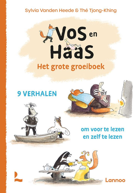 Vos en haas. het grote groeiboek. 6+